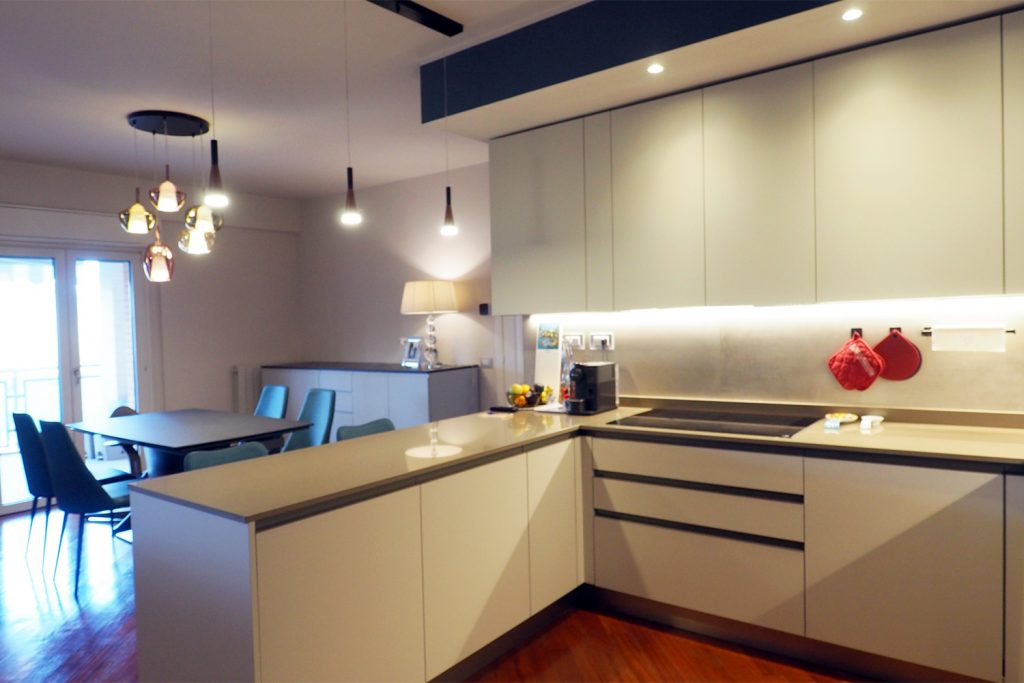 appartamento privato protagonista il colore